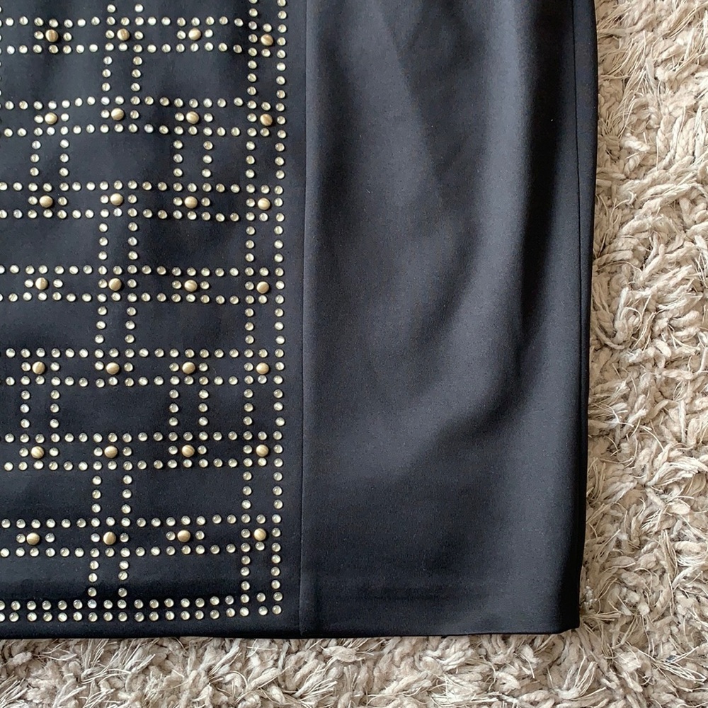 KARL LAGERFELD Black Studded Dress - Picture 3 of 11